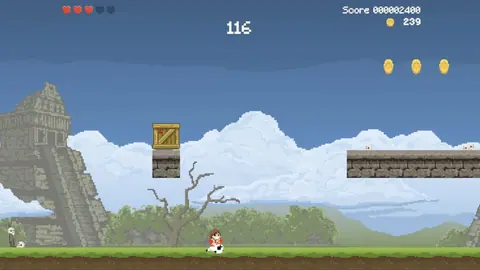 Captura de tela de Soccerboy vs. Aliens (1 de 4)
