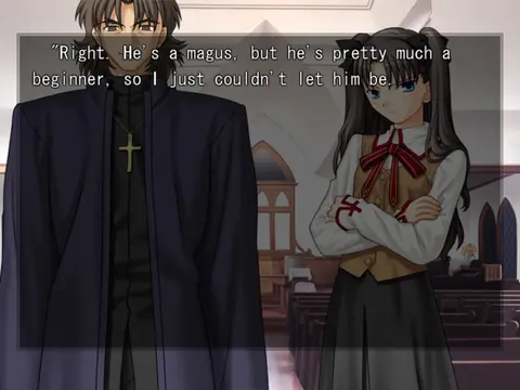 Captura de tela de Fate/Stay Night (4 de 4)