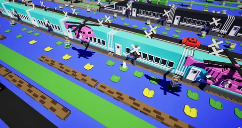 Captura de tela de Jaywalk: An Endless Arcade Hopper Game (1 de 4)