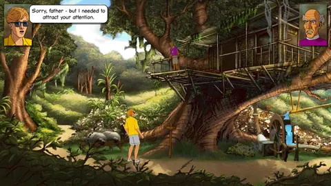 Captura de tela de Broken Sword: The Smoking Mirror - Remastered (2 de 4)