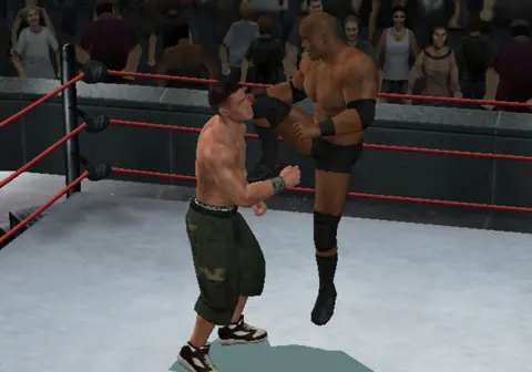 Captura de tela de WWE SmackDown vs. Raw 2008 (3 de 4)