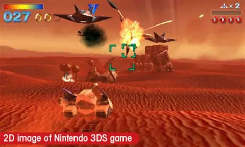 Captura de tela de Star Fox 64 3D (2 de 4)