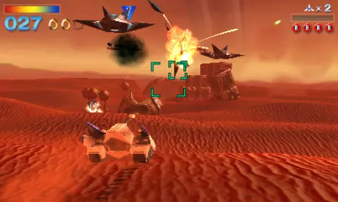Captura de tela de Star Fox 64 3D (4 de 4)