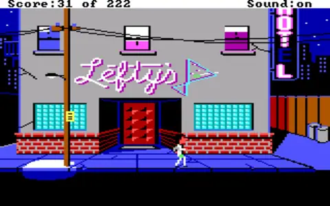 Captura de tela de Leisure Suit Larry in the Land of the Lounge Lizards (1 de 3)