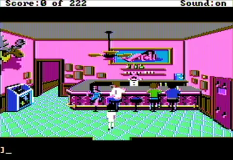 Captura de tela de Leisure Suit Larry in the Land of the Lounge Lizards (2 de 3)