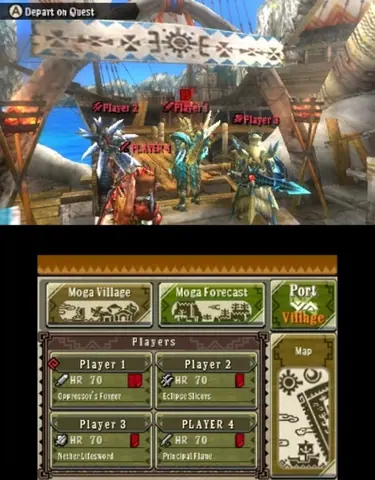 Captura de tela de Monster Hunter 3 Ultimate (3 de 4)