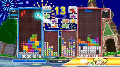Captura de tela de Puyo Puyo Tetris (3 de 4)
