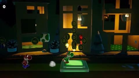 Captura de tela de Yoshi's Crafted World (3 de 4)
