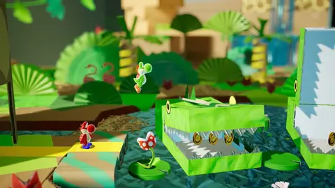 Captura de tela de Yoshi's Crafted World (4 de 4)