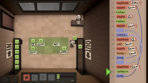 Captura de tela de Human Resource Machine (4 de 4)