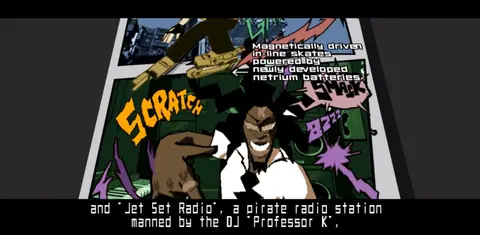 Captura de tela de Jet Set Radio (2 de 4)