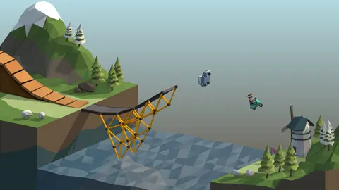 Captura de tela de Poly Bridge (2 de 4)