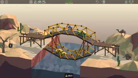 Captura de tela de Poly Bridge (1 de 4)