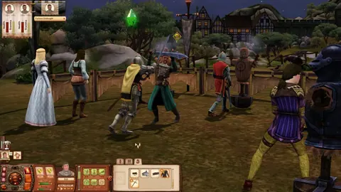 Captura de tela de The Sims Medieval (3 de 4)