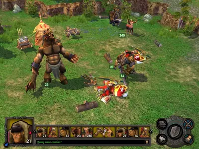 Captura de tela de Heroes of Might and Magic V: Tribes of the East (2 de 4)
