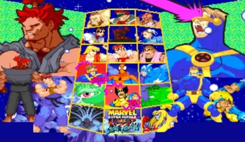 Captura de tela de Marvel Super Heroes vs. Street Fighter (1 de 4)