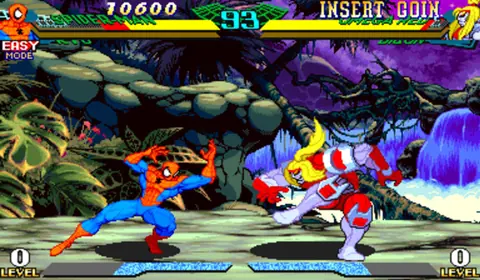 Captura de tela de Marvel Super Heroes vs. Street Fighter (4 de 4)