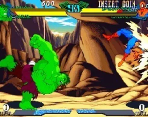Captura de tela de Marvel Super Heroes vs. Street Fighter (3 de 4)