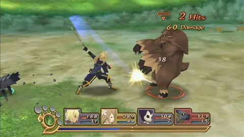 Captura de tela de Tales of Symphonia: Dawn of the New World (3 de 4)