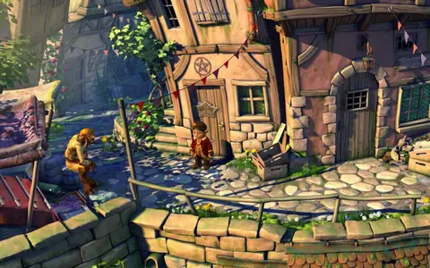 Captura de tela de The Book of Unwritten Tales (1 de 4)