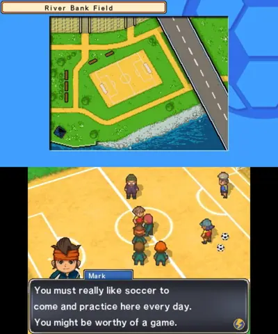 Captura de tela de Inazuma Eleven (2 de 4)