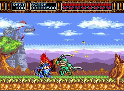 Captura de tela de Rocket Knight Adventures (1 de 2)