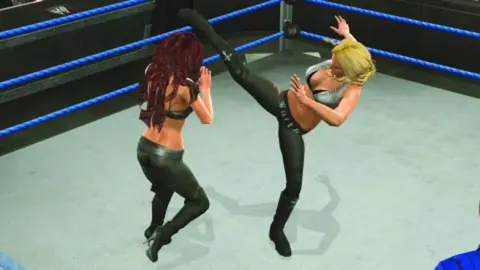 Captura de tela de WWE SmackDown vs. Raw 2009 (1 de 4)