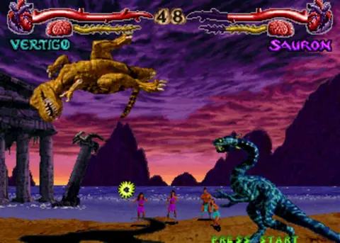 Captura de tela de Primal Rage (3 de 4)