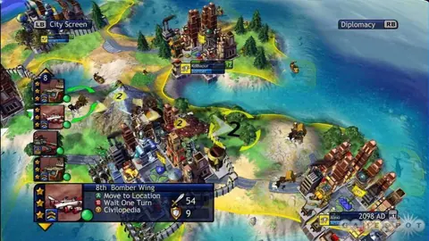 Captura de tela de Sid Meier's Civilization Revolution (2 de 2)