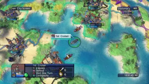 Captura de tela de Sid Meier's Civilization Revolution (1 de 2)