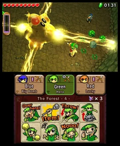 Captura de tela de The Legend of Zelda: Tri Force Heroes (4 de 4)