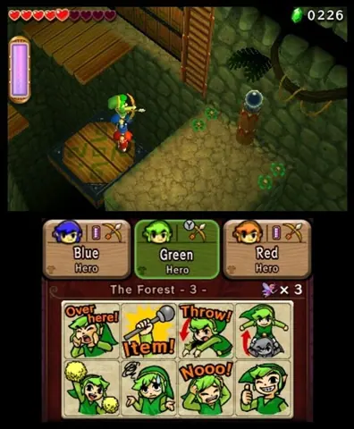 Captura de tela de The Legend of Zelda: Tri Force Heroes (3 de 4)