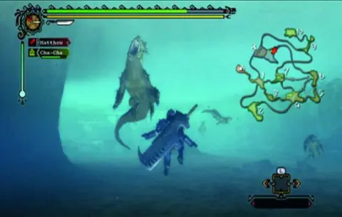 Captura de tela de Monster Hunter Tri (1 de 4)
