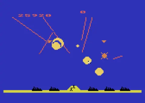 Captura de tela de Missile Command (2 de 4)