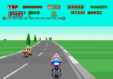 Captura de tela de Super Hang-On (3 de 4)