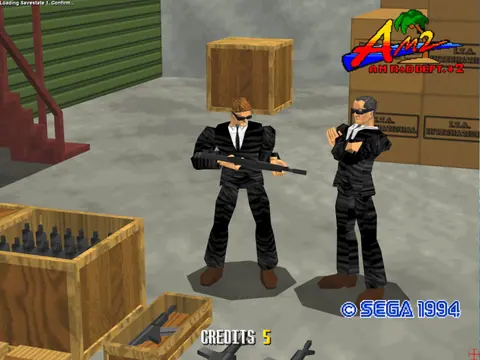 Captura de tela de Virtua Cop (1 de 4)