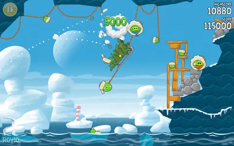 Captura de tela de Angry Birds Seasons (4 de 4)