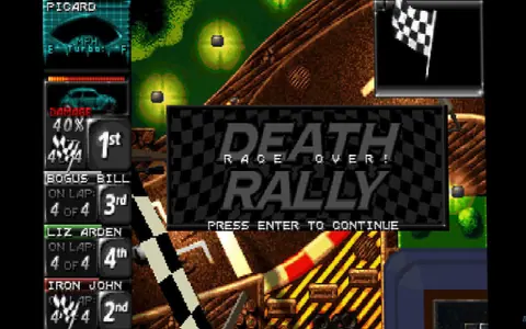 Captura de tela de Death Rally (2 de 4)