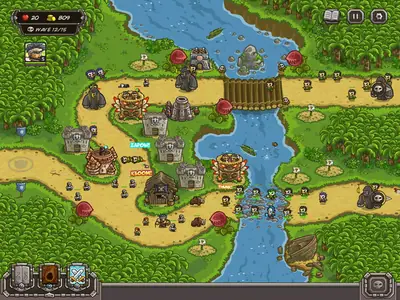 Captura de tela de Kingdom Rush Frontiers (3 de 4)