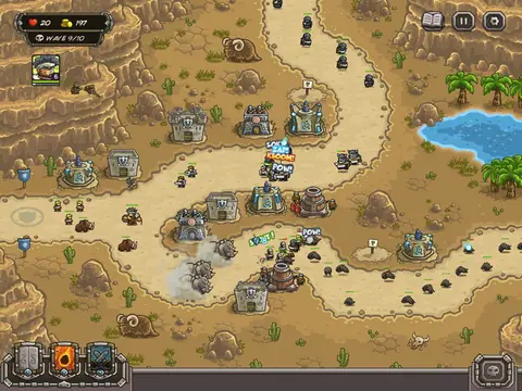 Captura de tela de Kingdom Rush Frontiers (1 de 4)
