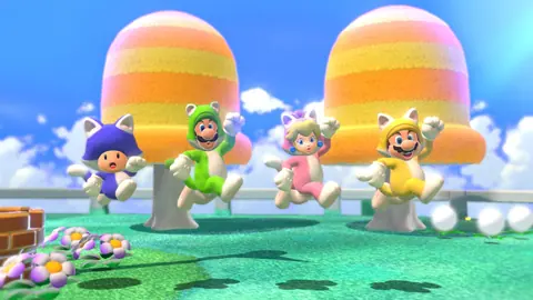 Captura de tela de Super Mario 3D World (2 de 4)