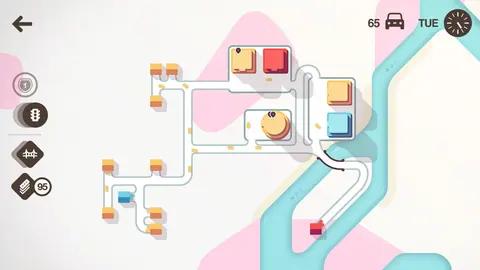 Captura de tela de Mini Motorways (2 de 4)