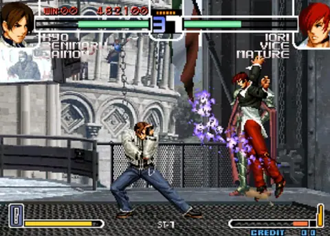 Captura de tela de The King of Fighters 2002 (1 de 2)
