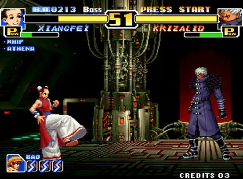 Captura de tela de The King of Fighters '99: Millennium Battle (3 de 4)