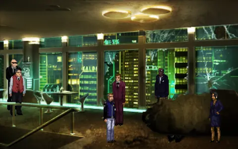 Captura de tela de Technobabylon (1 de 4)