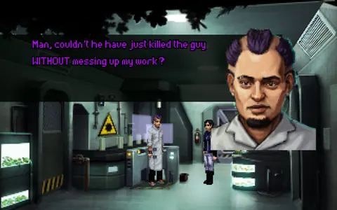 Captura de tela de Technobabylon (4 de 4)