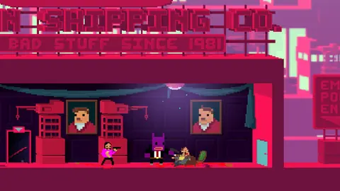 Captura de tela de Not a Hero (2 de 4)