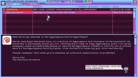 Captura de tela de Hypnospace Outlaw (4 de 4)