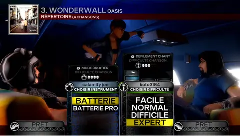 Captura de tela de Rock Band 3 (3 de 4)