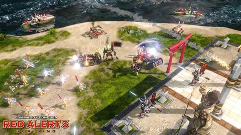 Captura de tela de Command & Conquer: Red Alert 3 - Uprising (4 de 4)